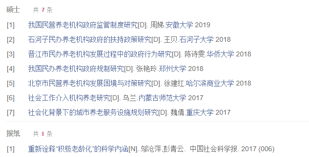 护理论文参考文献