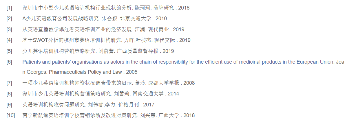 论文提纲格式