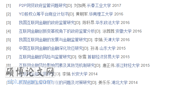 金融监管论文