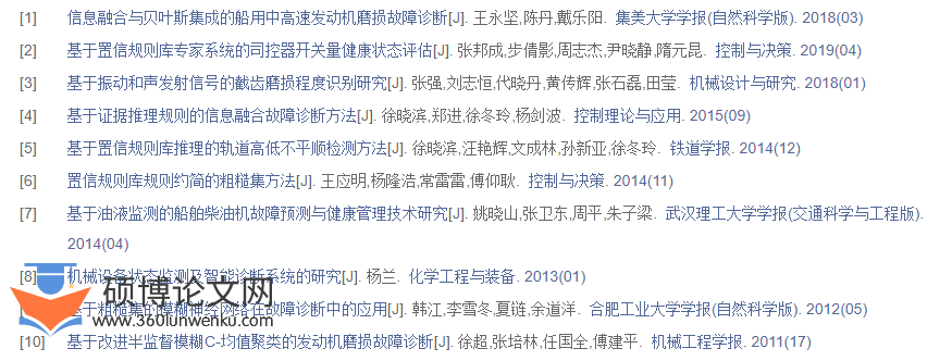 机械设计论文参考文献格式