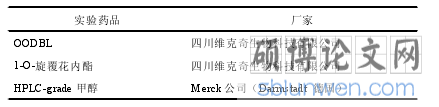 实验药品