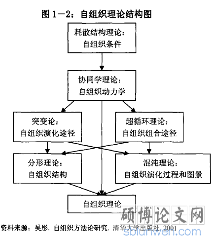 图1-2自组织理论结构图