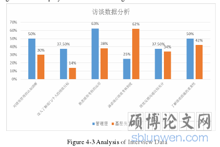 Figure 4-3 Analysis of Interview Data