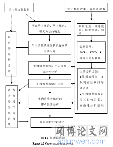 图 1.1 技术路线图