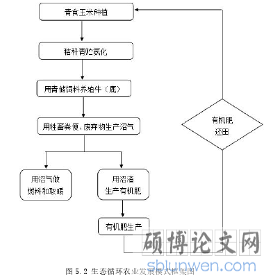 图 5.2 生态循环农业发展模式框架图