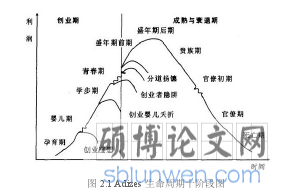 图 2.1 Adizes 生命周期十阶段图