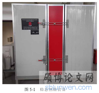 图 5-1   稳态热箱设备