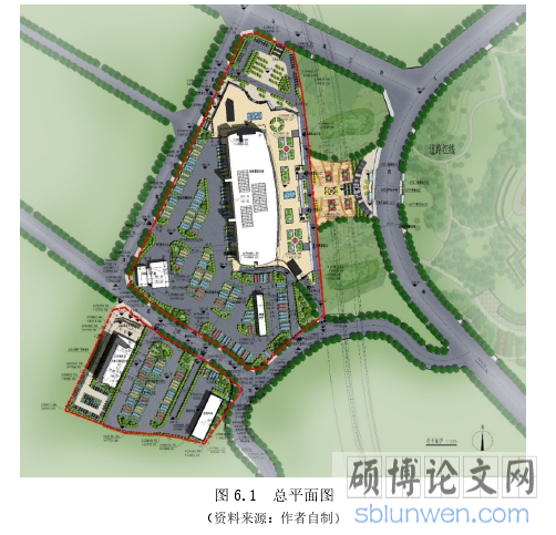 图 6.1 总平面图