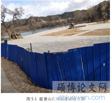 图 5-1 避暑山庄规划建设施工图