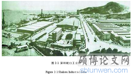 图 2.1 深圳蛇口工业区