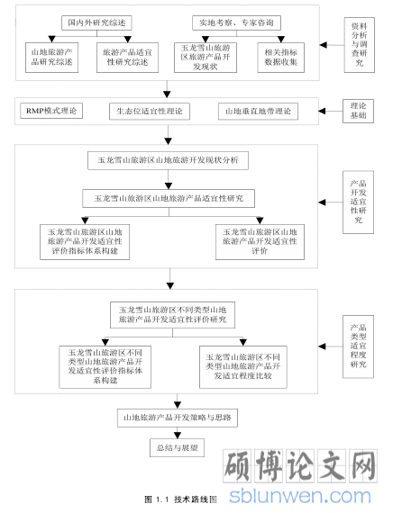 图 1.1 技术路线图