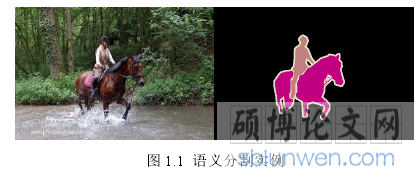 图 1.1 语义分割实例