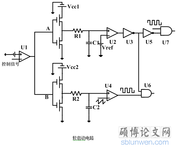软启动电路模块