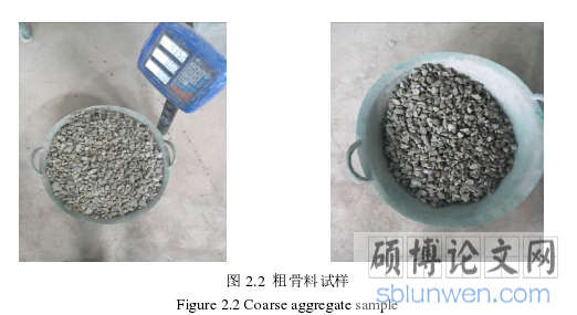 图 2.2 粗骨料试样