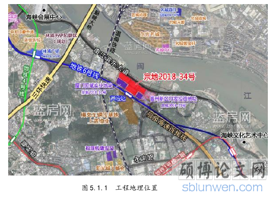 图 5.1.1 工程地理位置