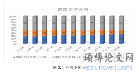 图 3.1 寿险主体公司