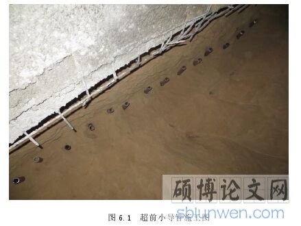 图 6.1 超前小导管施工图