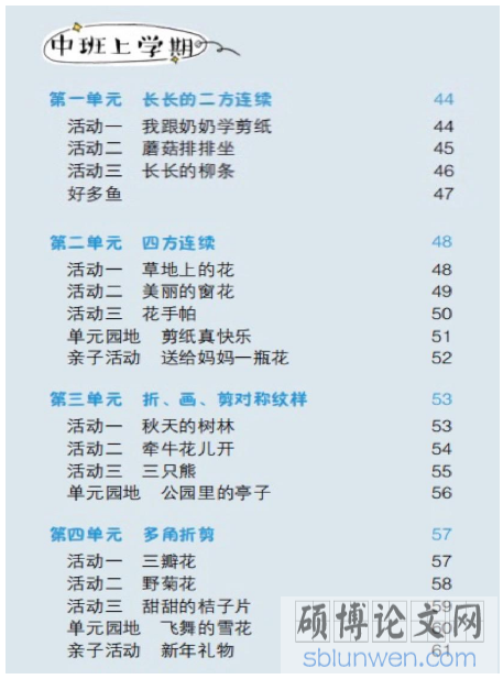 学前教育论文范文