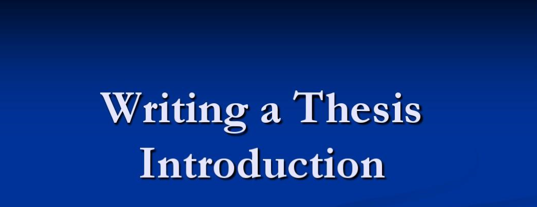 留学生Thesis