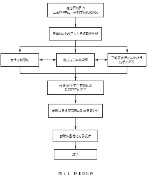 图 1.1 技术路线图