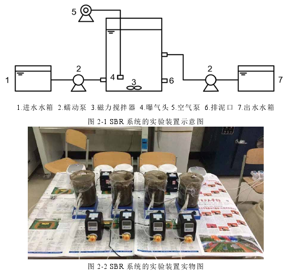 图 2-1 SBR 系统的实验装置示意图