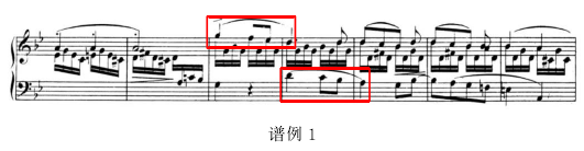 谱例 1
