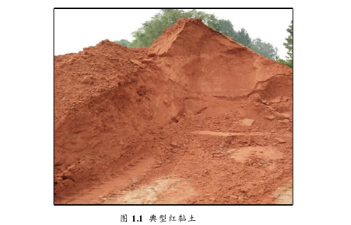 图 1.1 典型红黏土