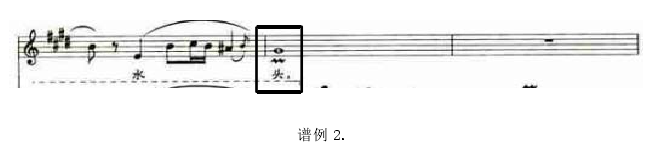 谱例 2.