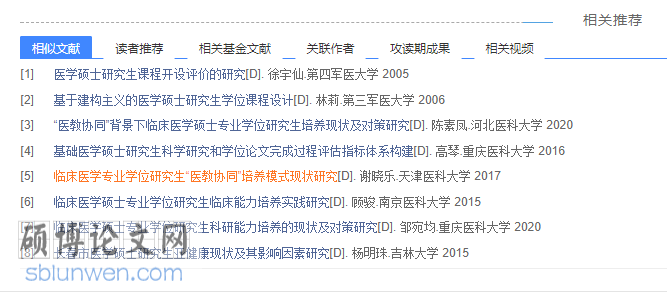 临床医学论文