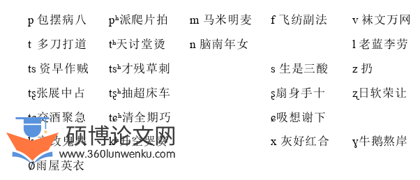 语言学论文参考